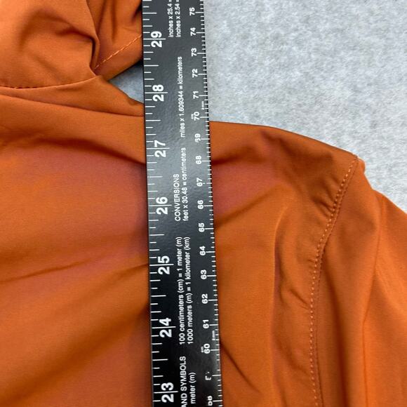 Smoke Rise Men's Nylon Utility Jacket Hood Regular Fit Rust 100% Poly Men Medium - Picture 10 of 15